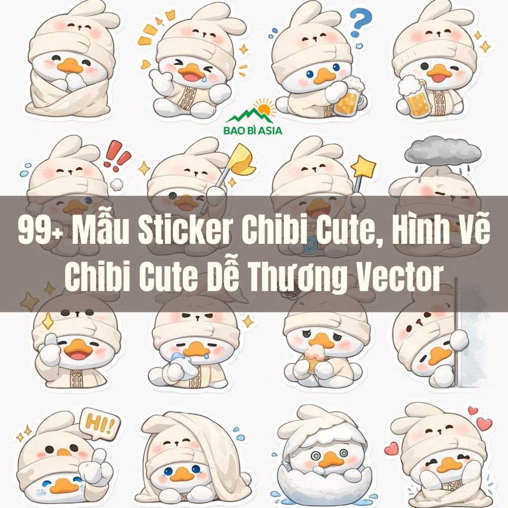 Sticker chibi
