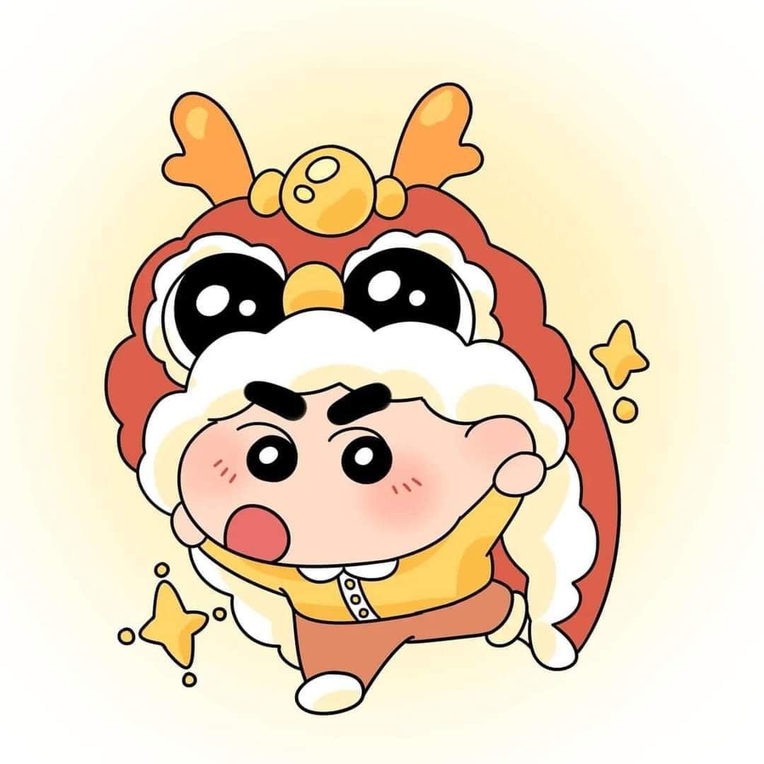 sticker phiên bản hoạt hình phong cách dễ thương