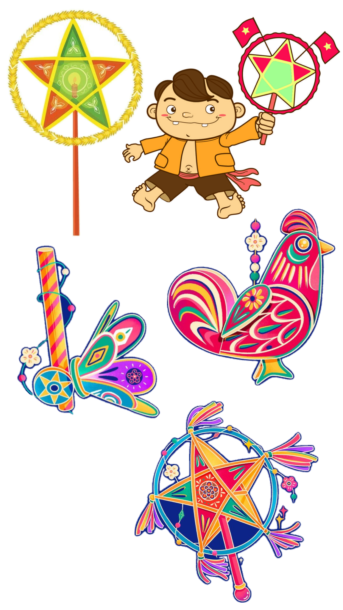 sticker trung thu