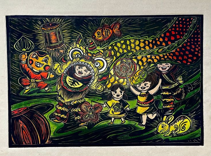 Tranh phá cỗ đêm Trung Thu 4