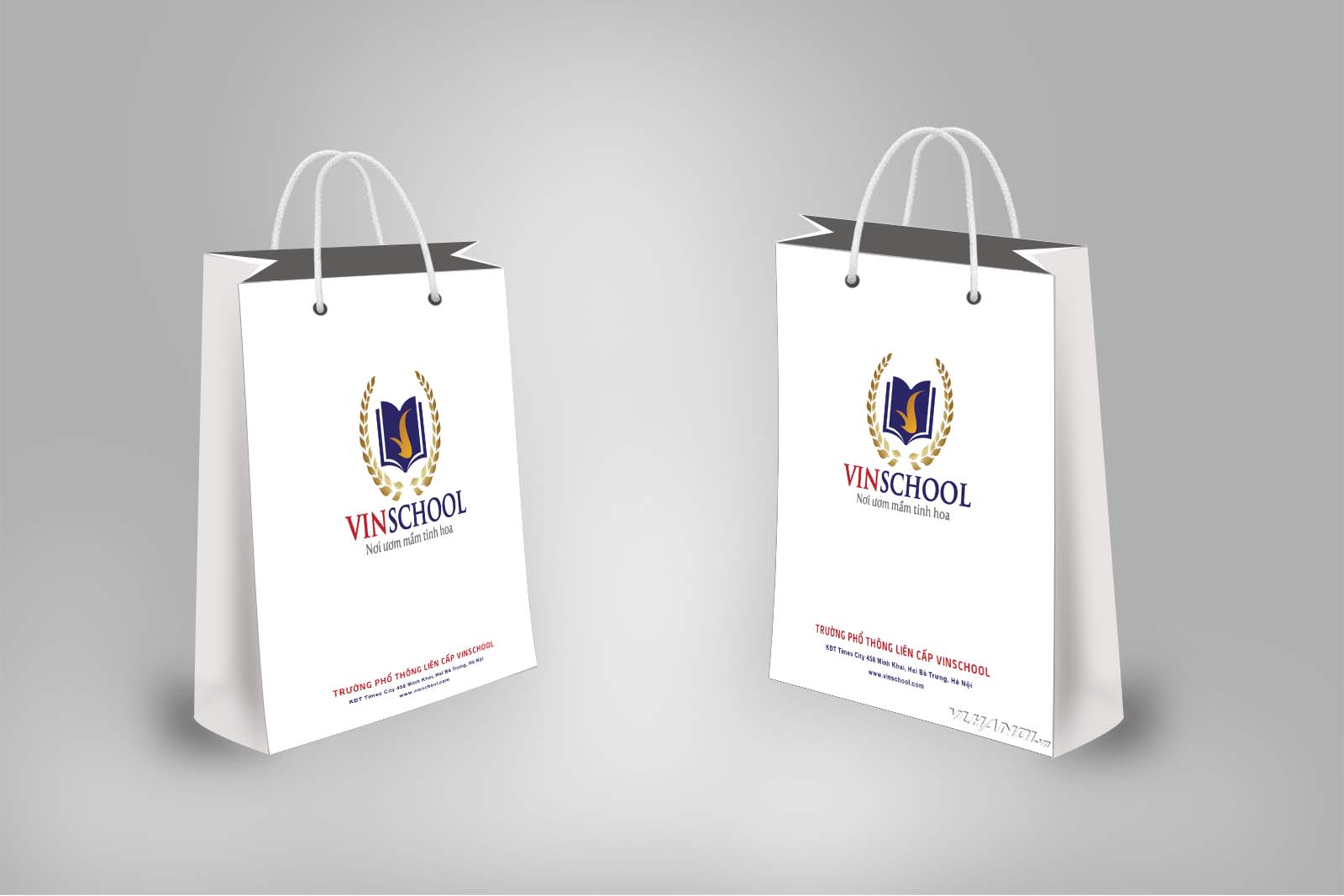 Túi giấy logo Vinschool