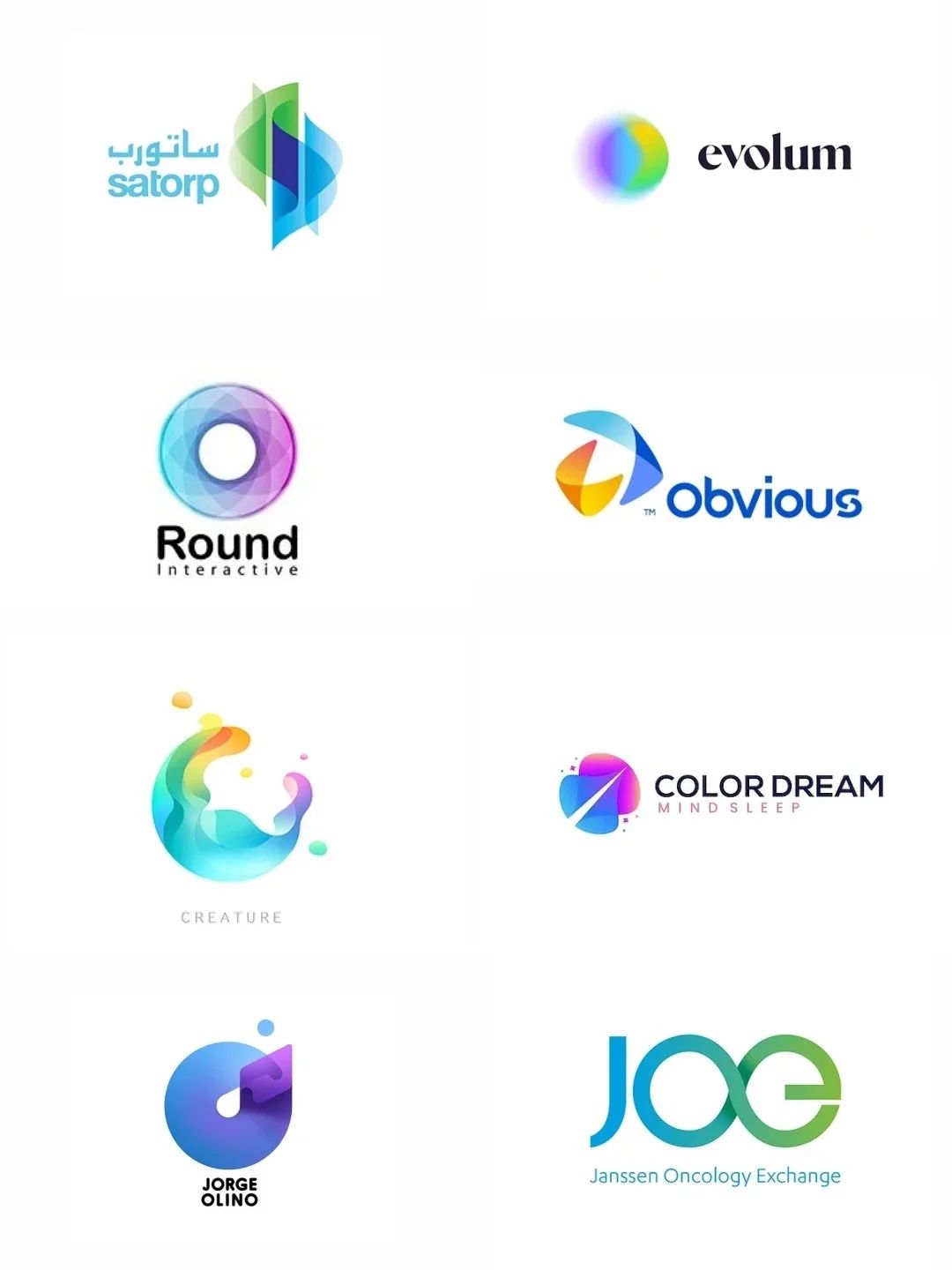 Ứng dụng của màu Gradient trong thiết kế logo