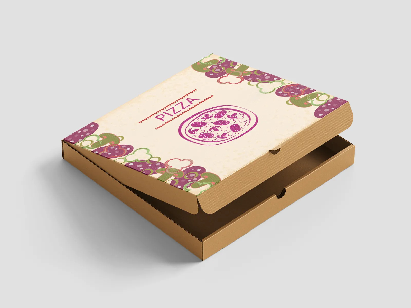 Hộp dựngd đồ ăn bằng kỹ thuật Die Cut