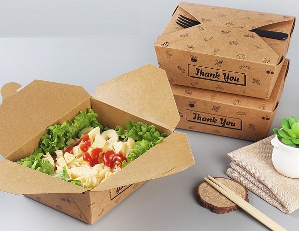 Hộp đựng đồ ăn bằng kỹ thuật Die Cut