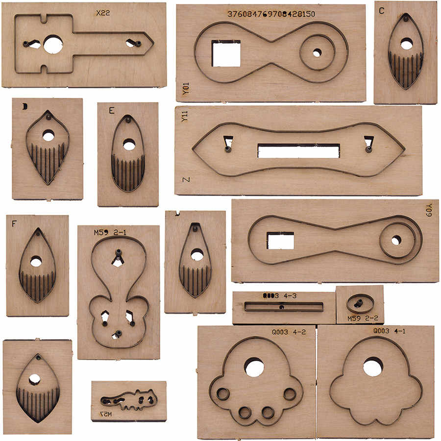 Các kiểu dáng khác nhau của kỹ thuật Die Cut