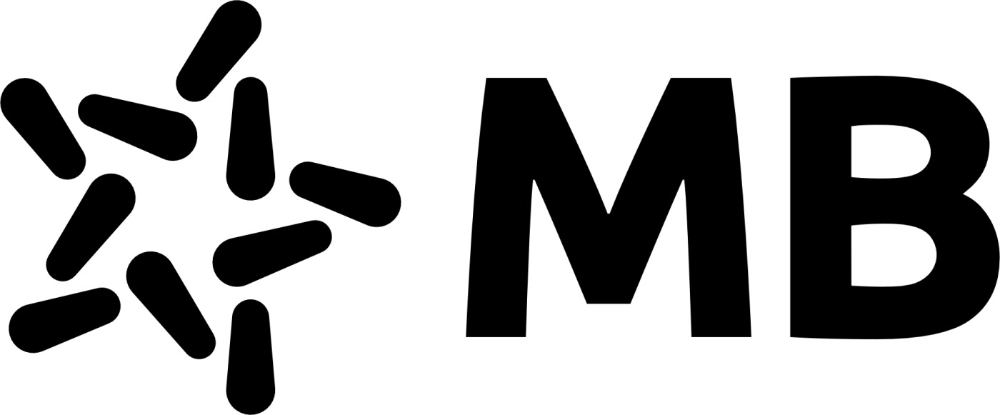 Logo MB Bank đơn sắc