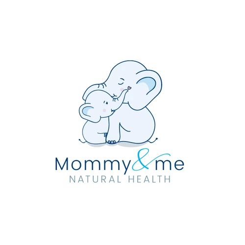 Logo mẹ và bé mascot