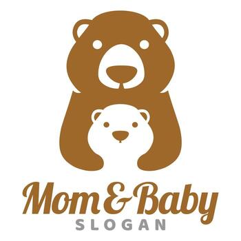 Logo mẹ và bé mascot