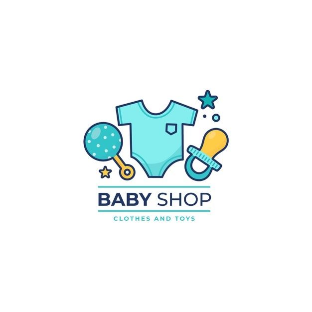 Logo shop quần áo trẻ em