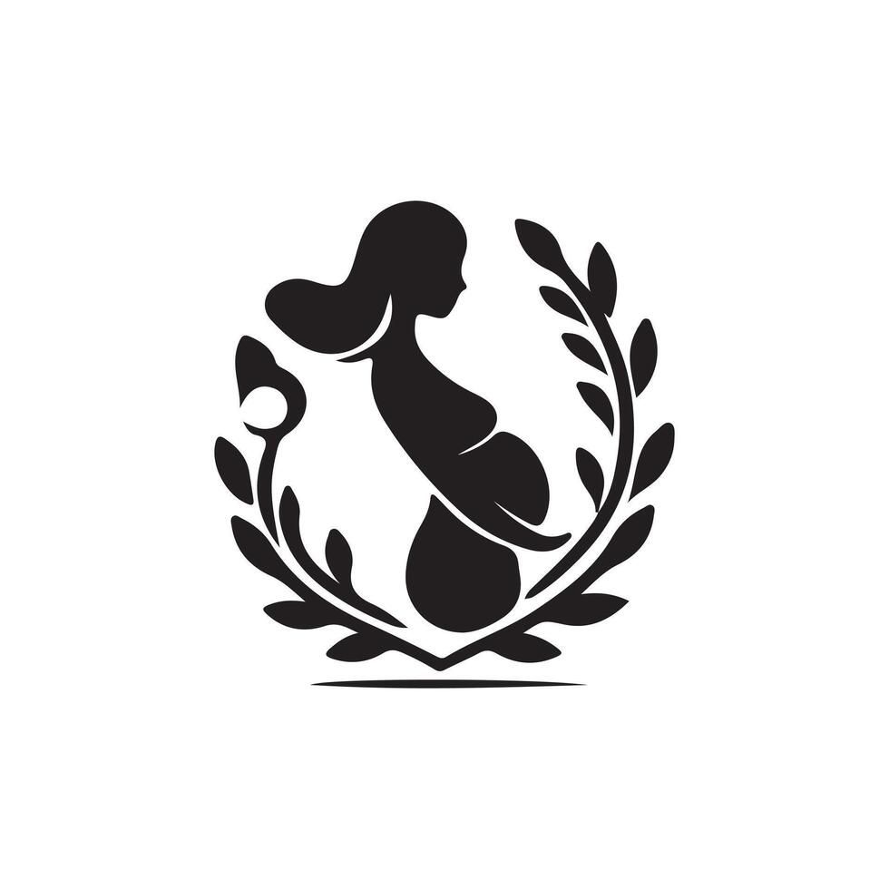 Logo spa mẹ bầu