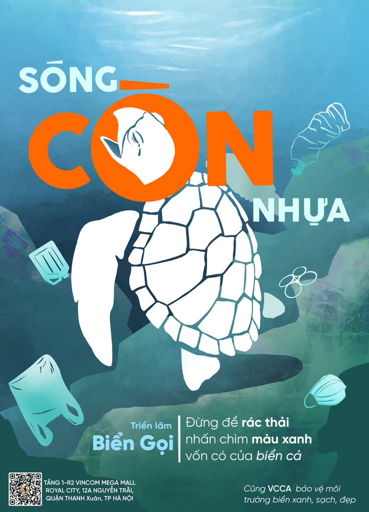 Poster bảo vệ môi trường biển