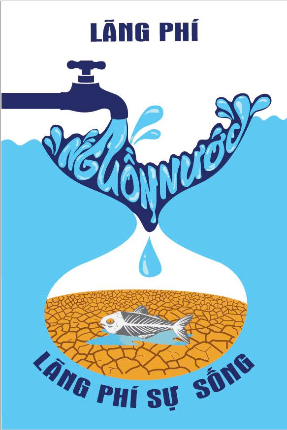 Poster về chủ đề tiết kiệm nước