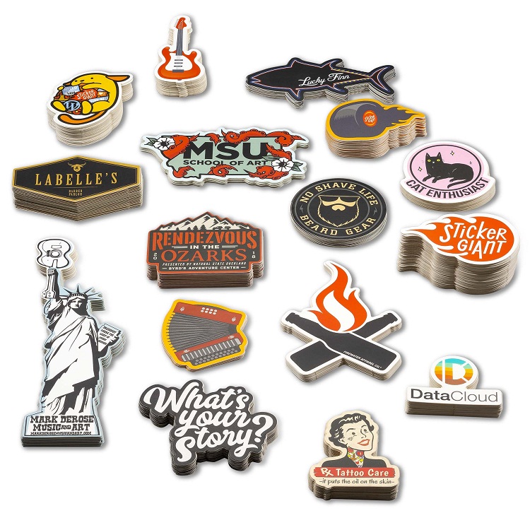 Sticker, logo bằng kỹ thuật Die Cut