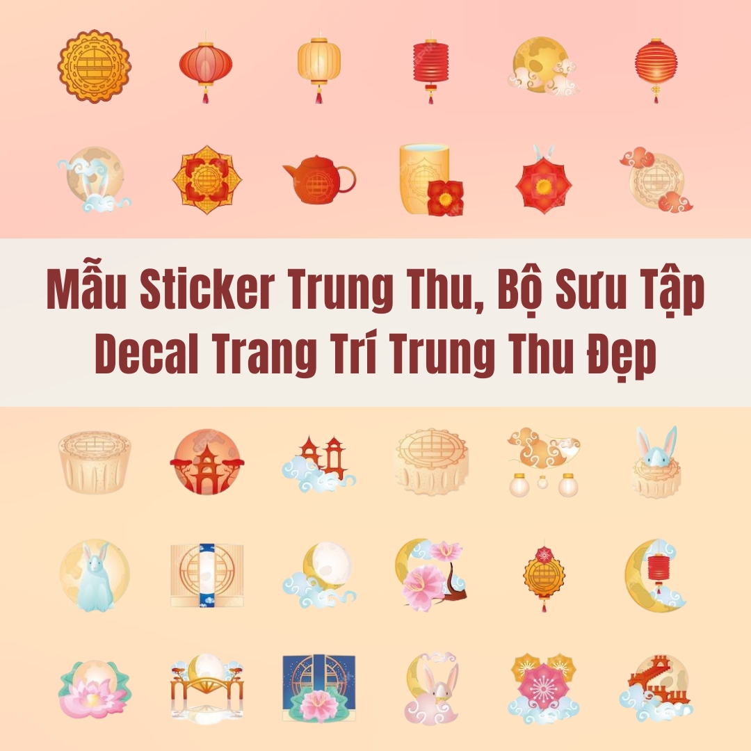 sticker trung thu