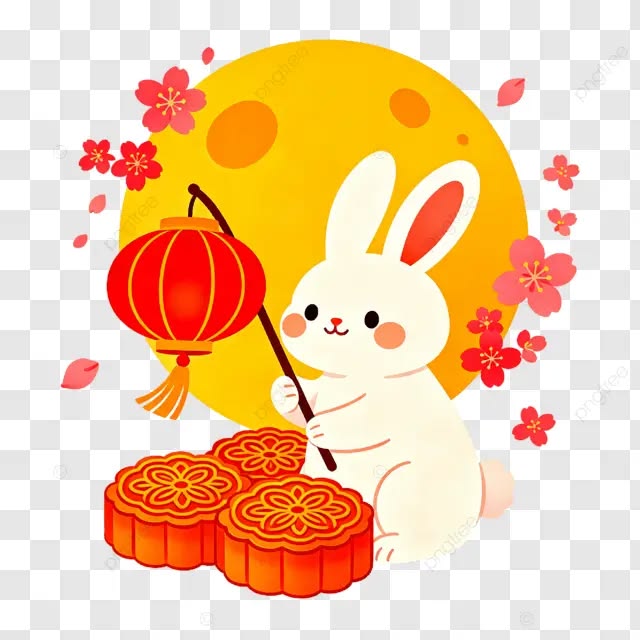 Ý tưởng thiết kế sticker thỏ ngọc phong cách cute
