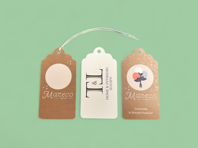 Tag bằng kỹ thuật Die Cut