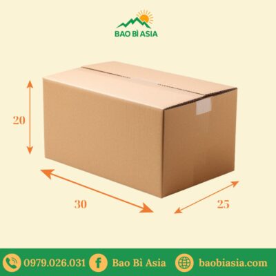 "TC52 - Combo 500 thùng carton - 30x25x20 "