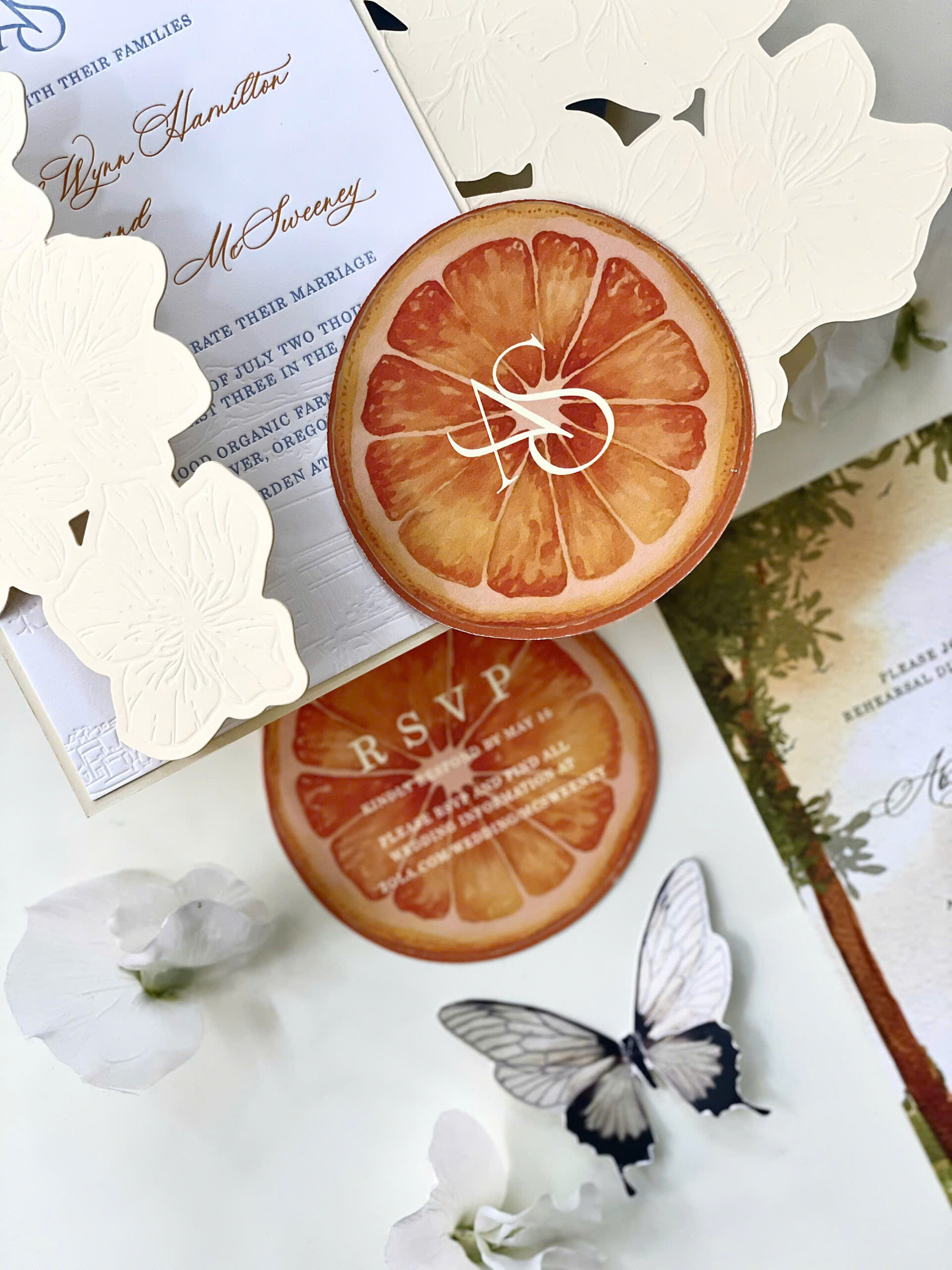 Thiệp cưới bằng kỹ thuật Die Cut