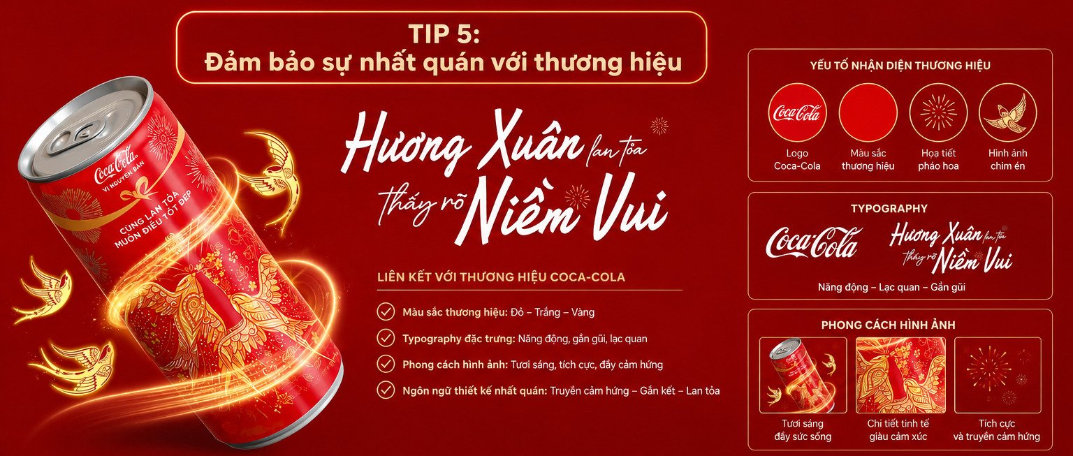 Tip 5: Đảm bảo sự nhất quán với thương hiệu