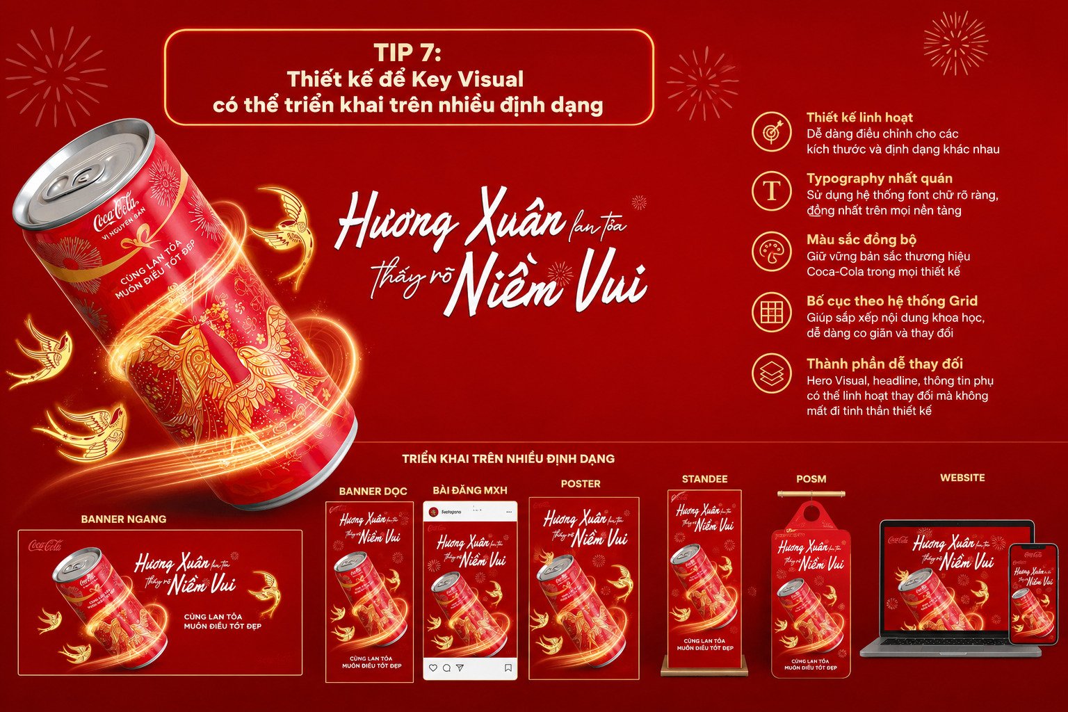 Tip 7: Thiết kế để Key Visual có thể triển khai trên nhiều định dạng