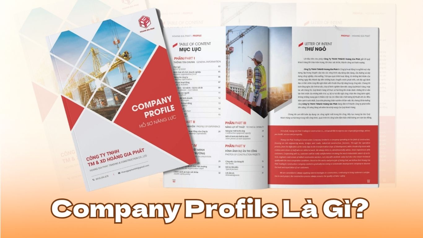 Company Profile là gì?