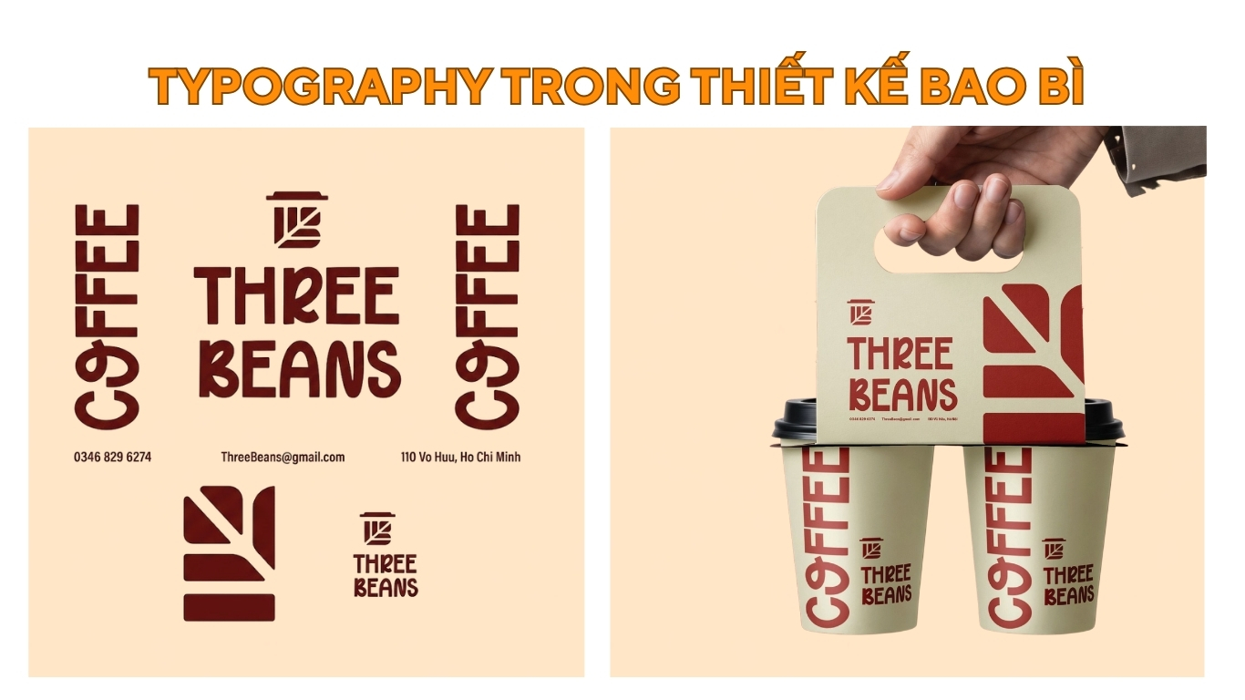 Typography trong thiết kế bao bì khác gì thiết kế trên màn hình?