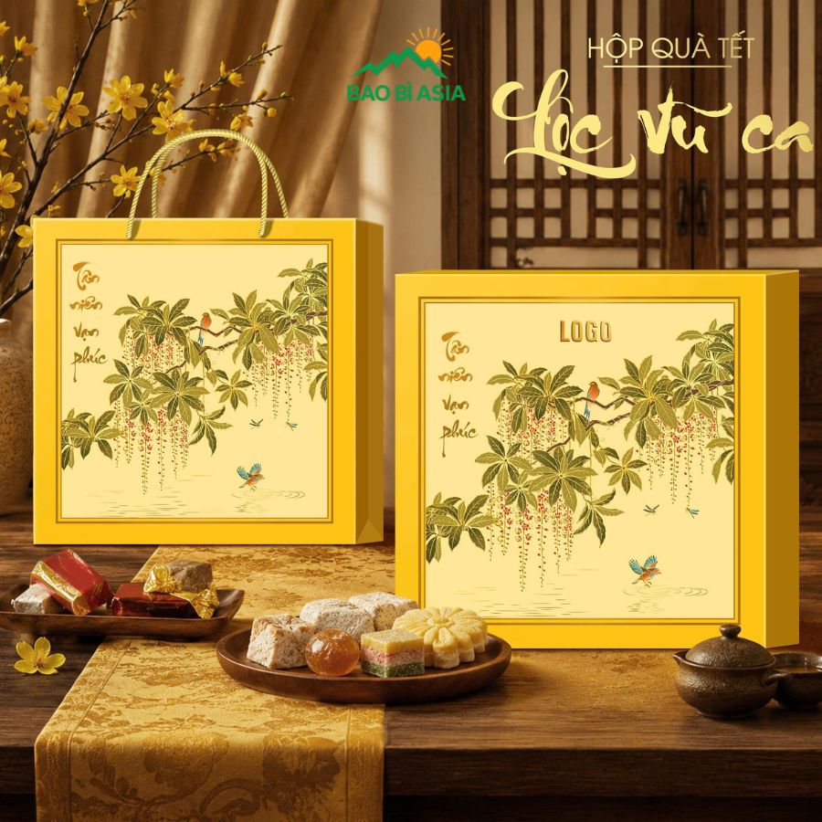 Hộp quà Tết Lộc Vũ Ca