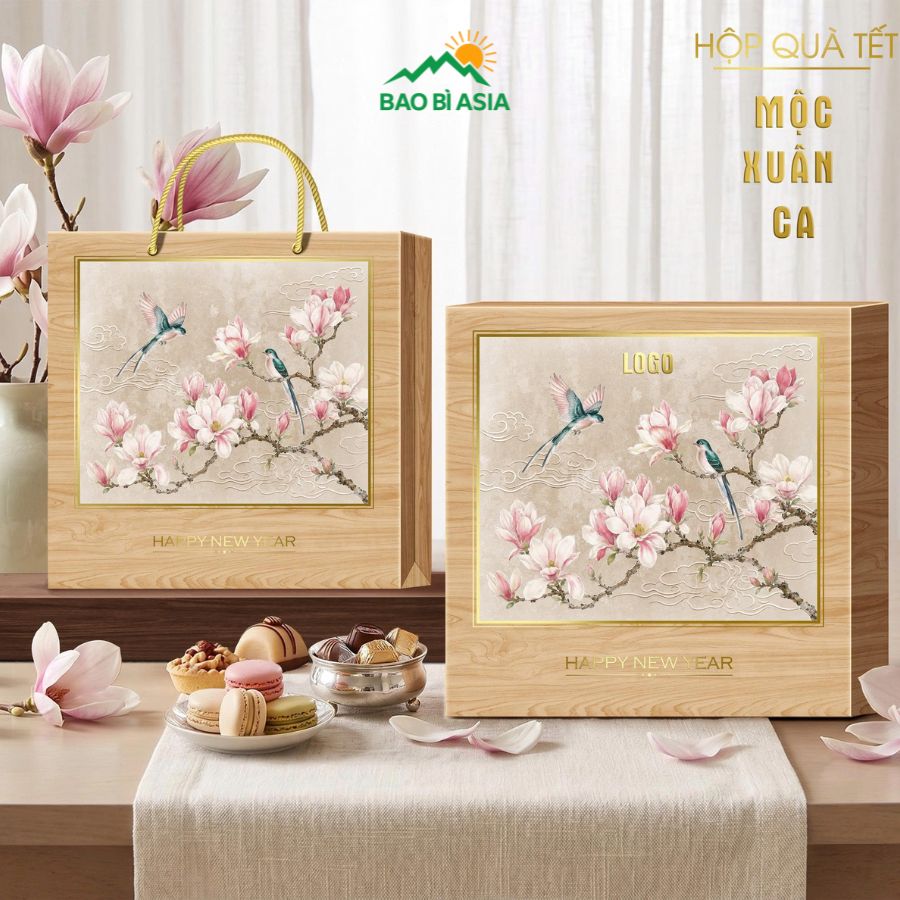 Hộp quà Tết Mộc Xuân Ca