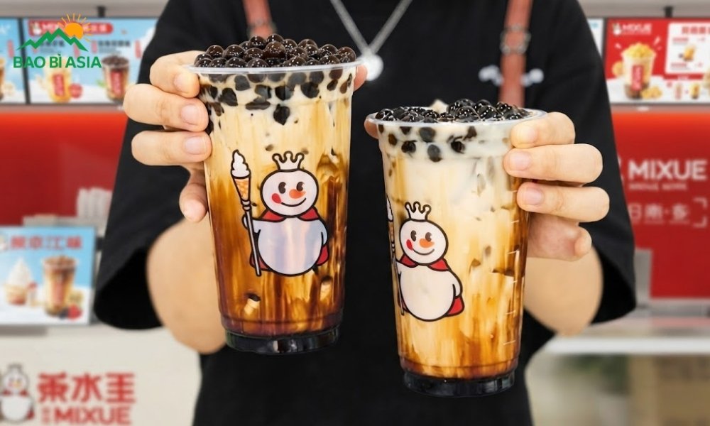 Menu trà sữa Mixue
