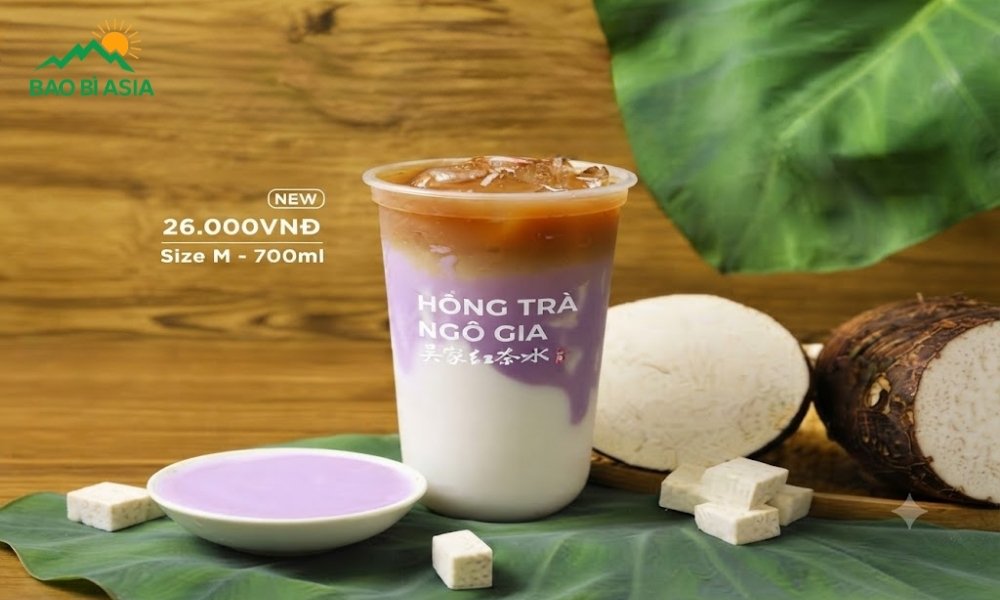 Trà sữa khoai môn