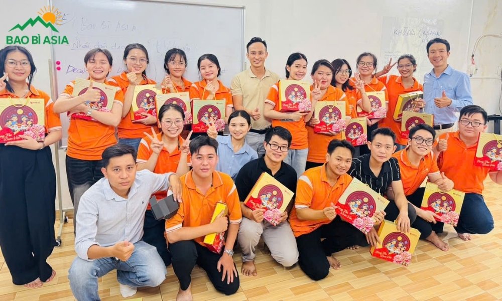 Đội ngũ nhân viên tại Bao Bì Asia
