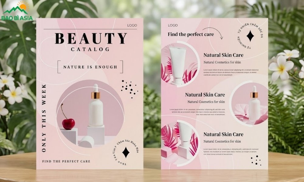 In catalogue, brochure và tờ rơi