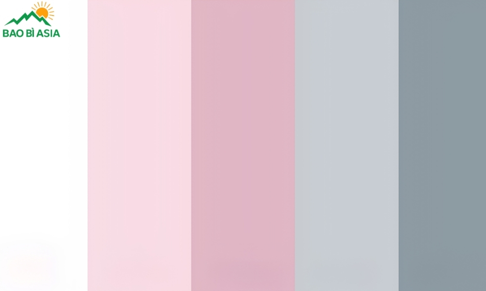 Hồng Pastel phối với màu be hoặc kem