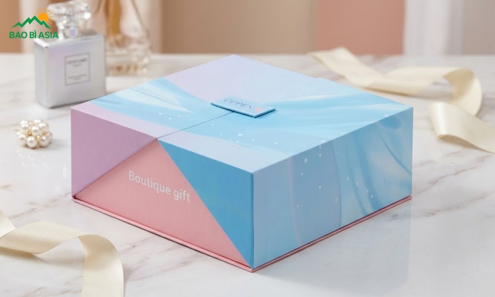Xanh dương pastel phối với màu Hồng pastel