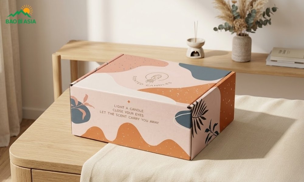 Xanh dương pastel phối với màu Cam đào