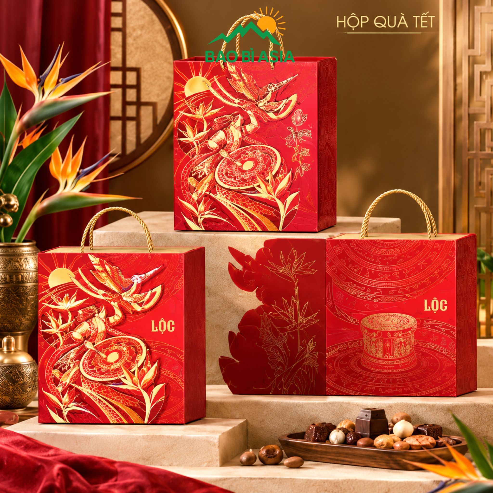 Hộp quà Tết Cội Nguồn Bản Sắc