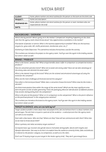 Mẫu brief 6
